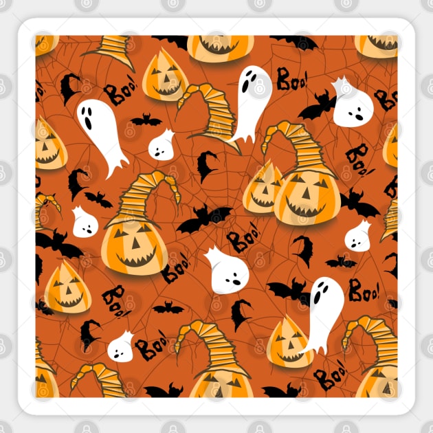 Halloween theme Magnet by ilhnklv